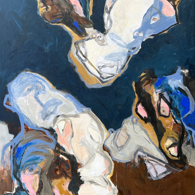 The silenced conversation (75x95cm)