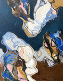 The silenced conversation (75x95cm)