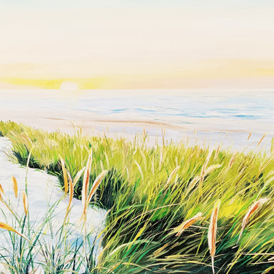Bleg aften (110x80cm)