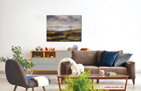 On sticks (80x60cm)