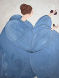I'll give you flowers and freedom (90x120cm)
