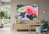 Friendship (100x70cm) - Danish Gallery - Moderne, abstrakte malerier. Online galleri med original, unik kunst til din bolig. 