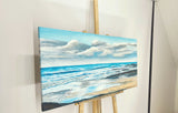 Splashes on the rocks (100x50cm)