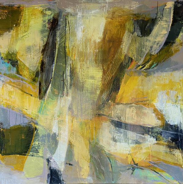 Lights will guide you home (100x100cm)