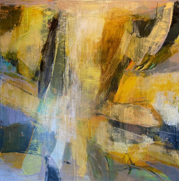 Lights will guide you home (100x100cm)