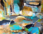 Time likes to slip away (150x120cm)