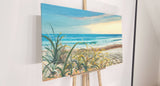 Enchanting seaside (120x70cm) - Danish Gallery - Moderne, abstrakte malerier. Online galleri med original, unik kunst til din bolig. 
