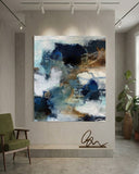 Blue I (100x120cm)