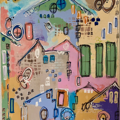 Livsglæde (50x70cm)