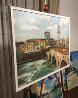 Verona – Ponte Pietra (80x60cm)