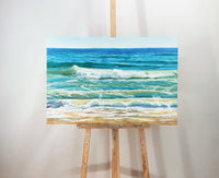 In holiday waves (90x60cm)