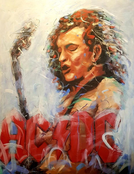 Angus Young (100x130cm)