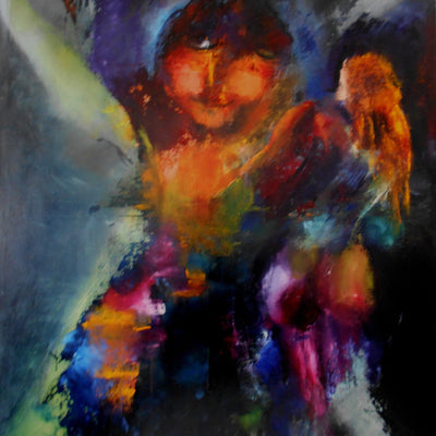 Mødet (120x140 cm)