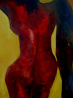 The model and the shadow (150x200cm)