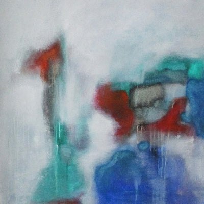 Engang i stilhed mødte jeg nogen (80x100cm)