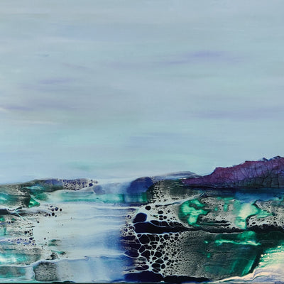 Blå 14 (50x40cm)