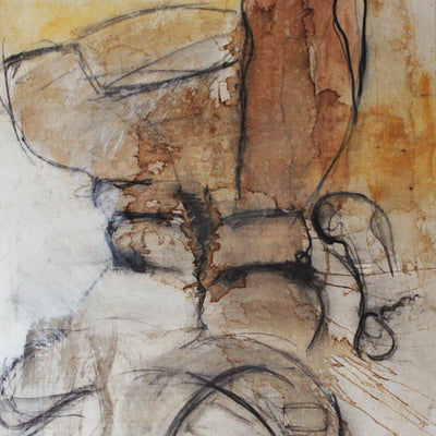 Komprimeret kvinde (60x80cm)