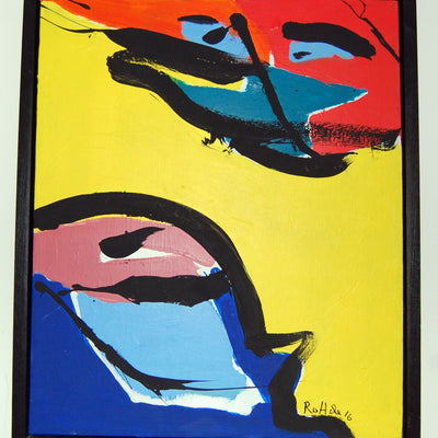 Dialog mellem top og bund (55x65 cm)