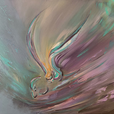 Abstrakt spartel 59 (80x60cm)