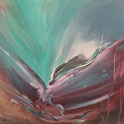 Abstrakt spartel 58 (80x60cm)