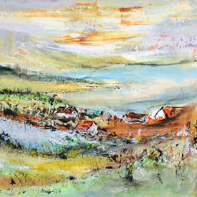 Landskabskomposition nr. 2320 (40x40cm)