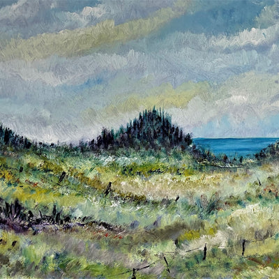 Landskabskomposition nr. 2518 (110x70cm)