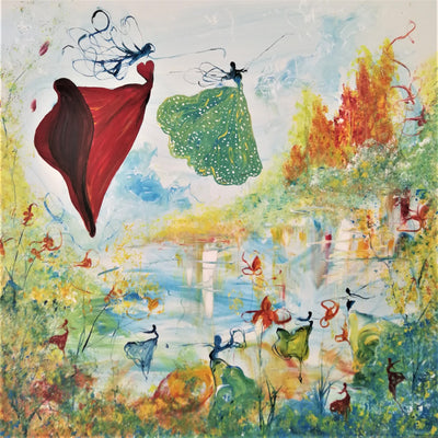 Danser (80x80cm)
