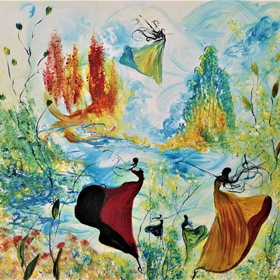 Danser (80x80cm)