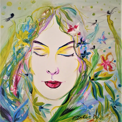Pige (80x80cm)