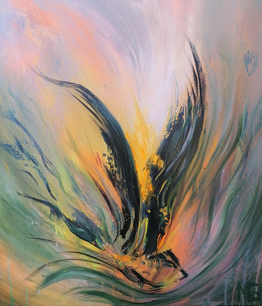 Abstract spartel 55 (60x70cm)