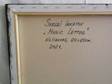 Music Letter  (60x60cm)