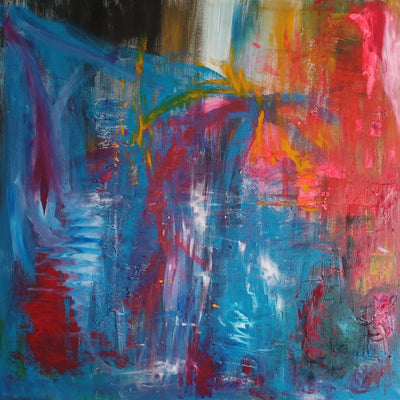 Koralrev (100x100cm)