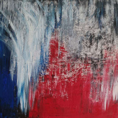 Rødt sand (120x90cm)