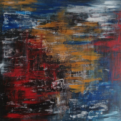 Glæde (100x100cm)