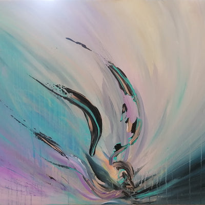 Abstrakt spartel 56 (80x60cm)