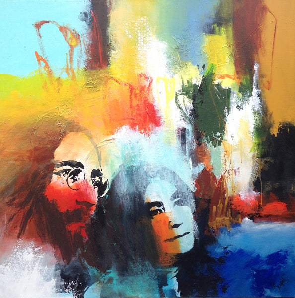 John & Yoko (100x100cm)