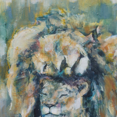 Læn dig mod mig (60x80 cm)