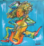 Small cello (30x30cm)
