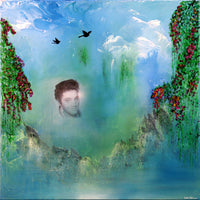 Around the falls - Elvis in heaven (80x80cm)