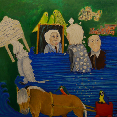 Den urgamle suppe (100x100cm)