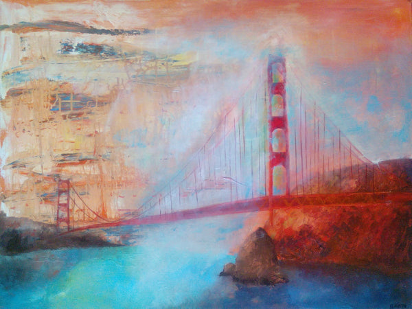 Golden Gate Bridge ( 80x60 cm )