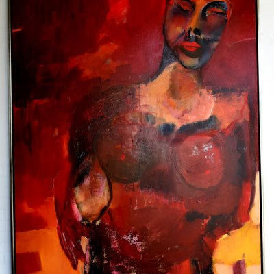 Røde læber (150x200cm)
