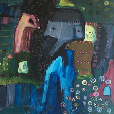 Elefant (100x120cm)
