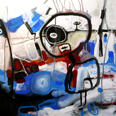 Vær min ven (80x60 cm)