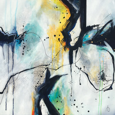Det handler om (70x70 cm)