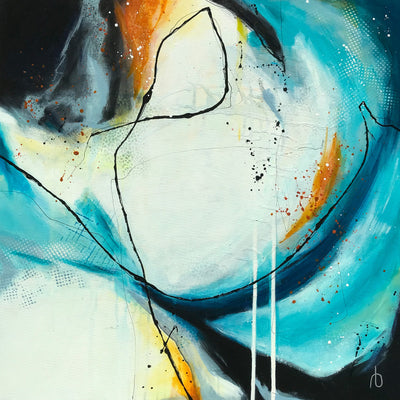 Fortsæt (70x70 cm)