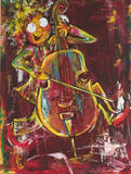 The cello (60x80cm)