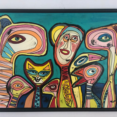 Cobra 32 - Hav det sjovt (80x60cm)