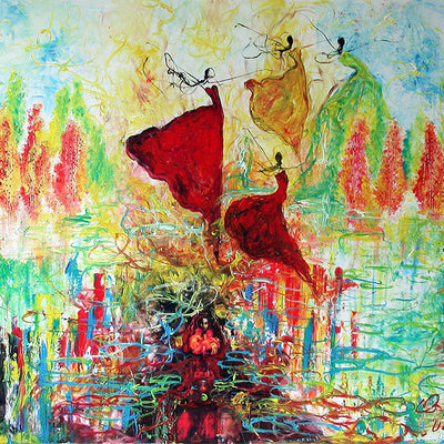 Danser (120x100 cm)