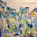 Wonderful home (100x100cm)